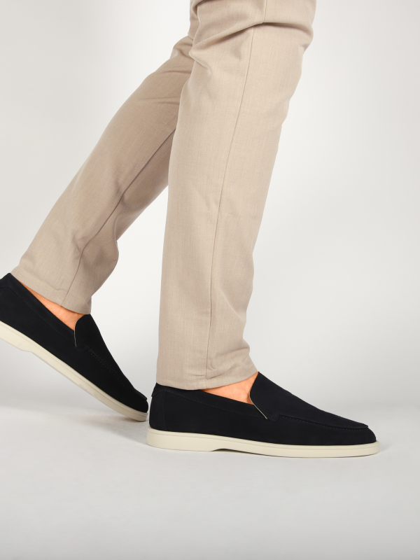 Blackstone YANA LAMON DG374 Navy Slip-ons