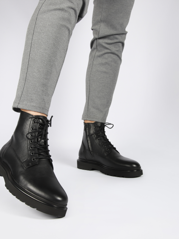Blackstone BRODY AG314 Black Lace-ups