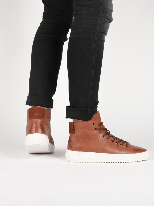 Blackstone DYLAN YG09 Brown Sneaker (high)