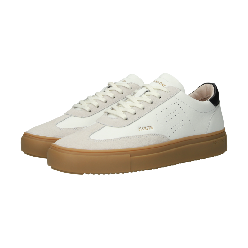 Blackstone SLATE HARPER DL272 White black Sneaker (low)