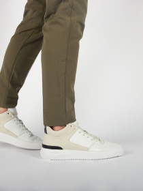 Blackstone BRYSON ZG17 White onyx Sneaker (mid)