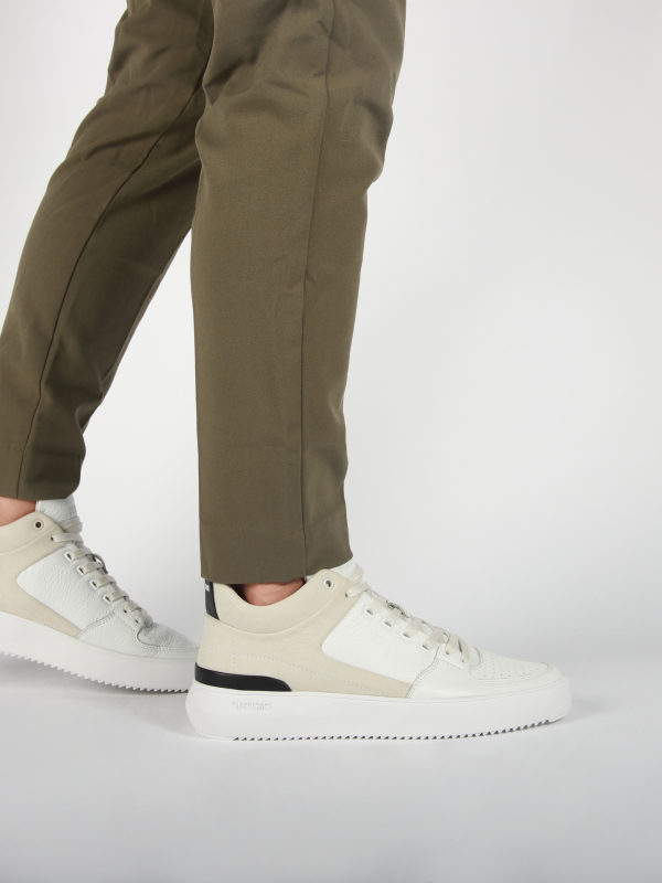 Blackstone BRYSON ZG17 White onyx Sneaker (mid)