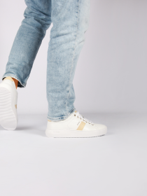 Blackstone RYDER BL220 White soybean Sneaker (low)