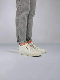Blackstone ZOEY MID ZL72 White Sneaker (mid)