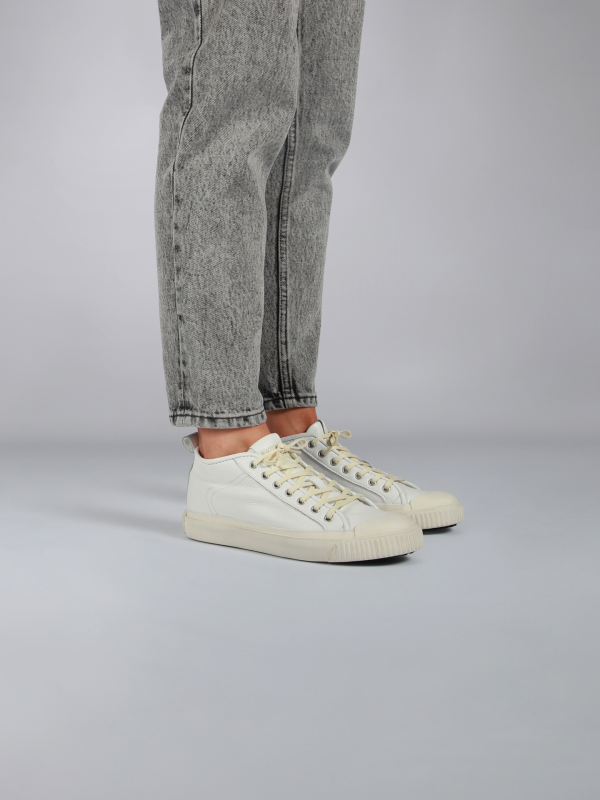 Blackstone ZOEY MID ZL72 White Sneaker (mid)