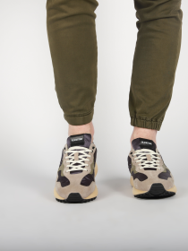 Blackstone NICKY XG82 Charcoal art Runner Sneaker