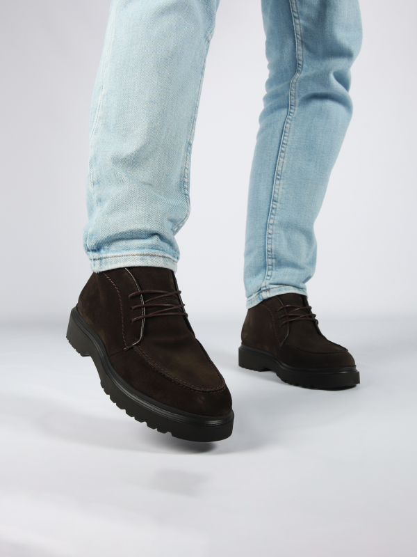 Blackstone JAYLEN MID AG317 Coffee Desert boots
