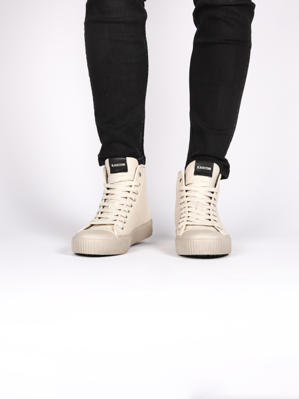 Blackstone FINLEY HIGH WG64 Off white Sneaker (high)