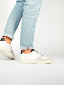 Blackstone CRAG RAGNER DG522 White black Sneaker (low)