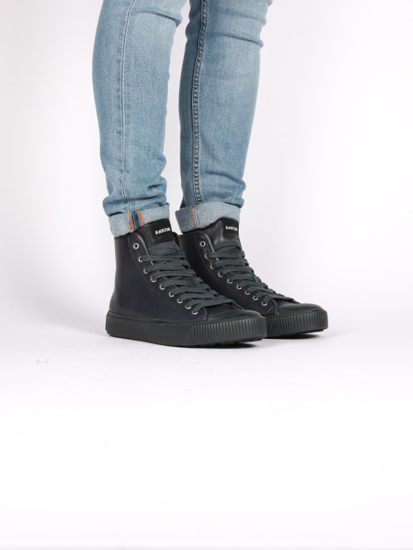 Blackstone FINLEY HIGH WG64 Total eclipse Sneaker (high)