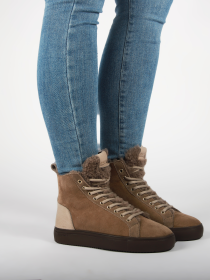 Blackstone AKNA YL55 Fossil Sneaker (high)