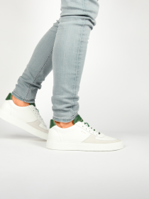 Blackstone CRAG RAGNER DG522 White green Sneaker (low)