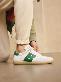 Blackstone LIME WREN DG361 White green Sneaker (low)