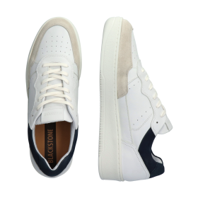 Blackstone DREW ZG46 White navy Sneaker (low)