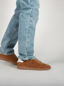 Blackstone LIME WREN PERF DG363 Cognac Sneaker (low)
