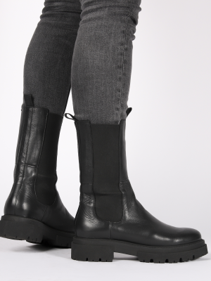 Blackstone Smilla High UL93 Black Chelsea boots