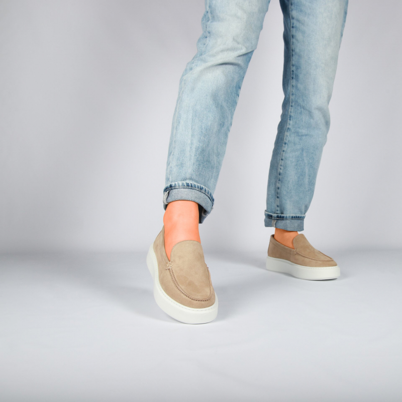 CAMERON BL487 Cappuccino Slip ons