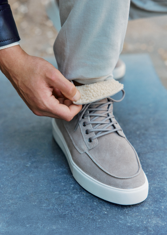 Blackstone RUBY EERO CG184 Greige Sneaker (high)