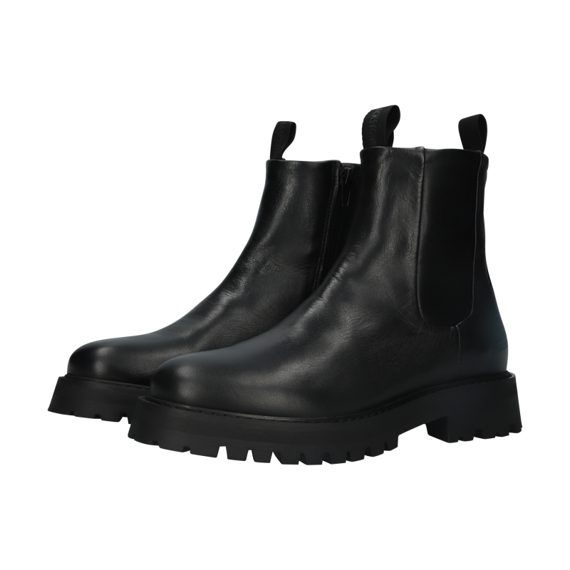 Blackstone MICA GRY CL462 Black Chelsea boots