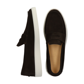 Blackstone ZUKO ENZO DG370 Dark brown Slip-ons