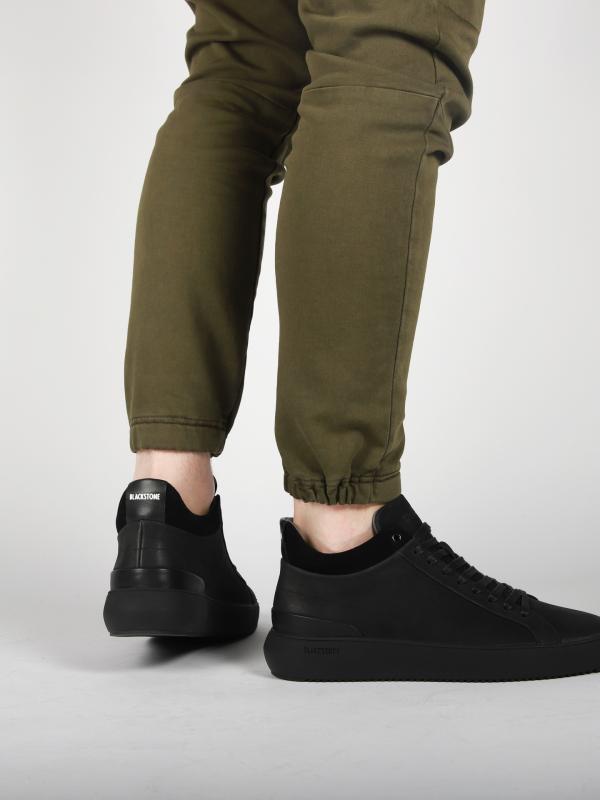 Blackstone TREVOR YG23 Nero Sneaker (mid)