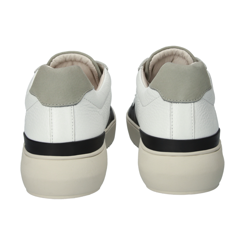 Blackstone RADLEY BG166 White black Sneaker (mid)