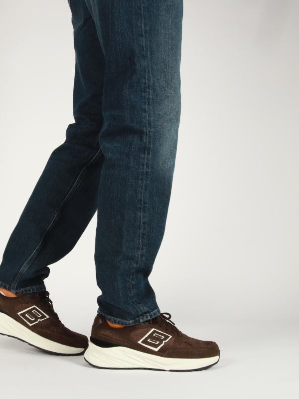 Blackstone FLINT MOSS DG531 Coffee bean Runner Sneaker