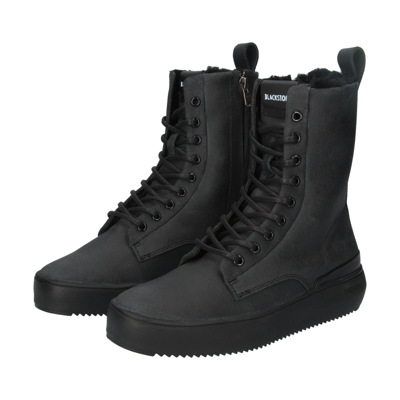 Blackstone NORA YL67 Black Sneaker (high)