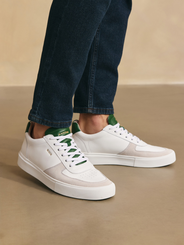 Blackstone CRAG RAGNER DG522 White green Sneaker (low)