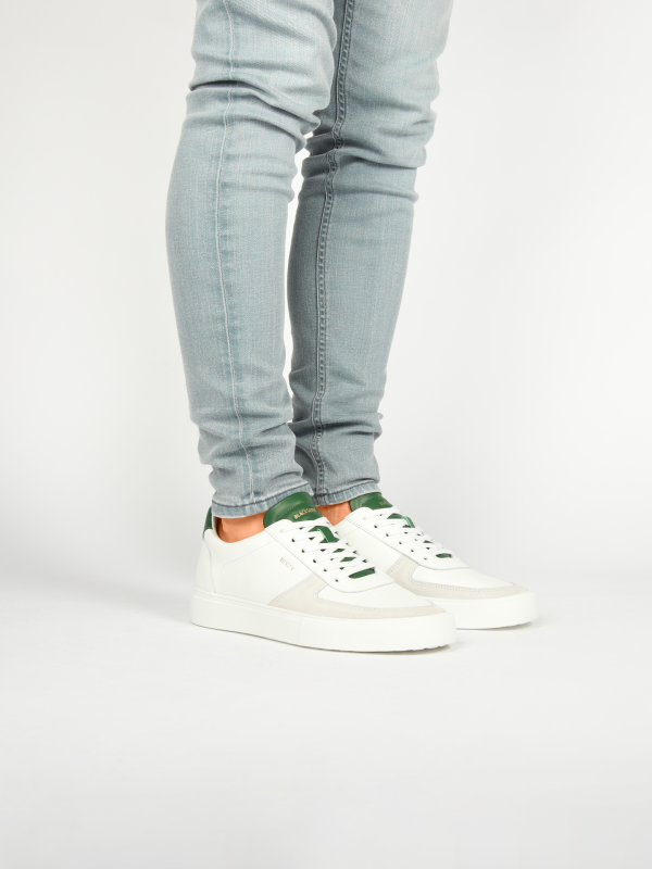 Blackstone CRAG RAGNER DG522 White green Sneaker (low)