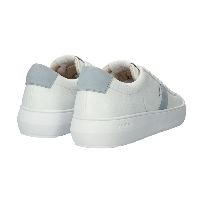 Blackstone RYDER BL220 White cambray blue Sneaker (low)