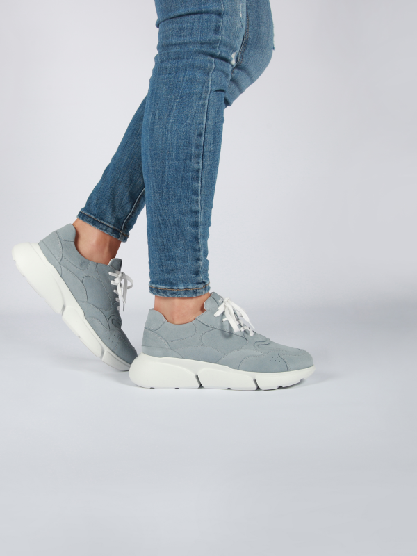 Blackstone VICTORIA XL33 Dusk blue Chunky sneaker