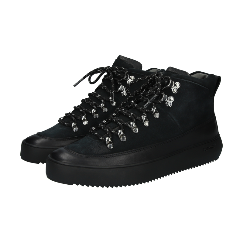 Blackstone ASPEN BEAR AG122 Black Lace-ups