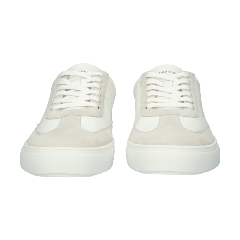 Blackstone SLATE HARPER PERF DG518 White green Sneaker (low)