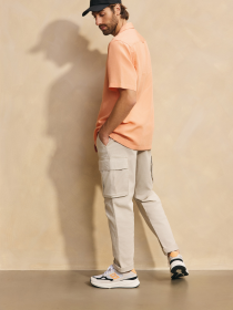 Blackstone FLINT MOSS DG531 Light grey peach Runner Sneaker