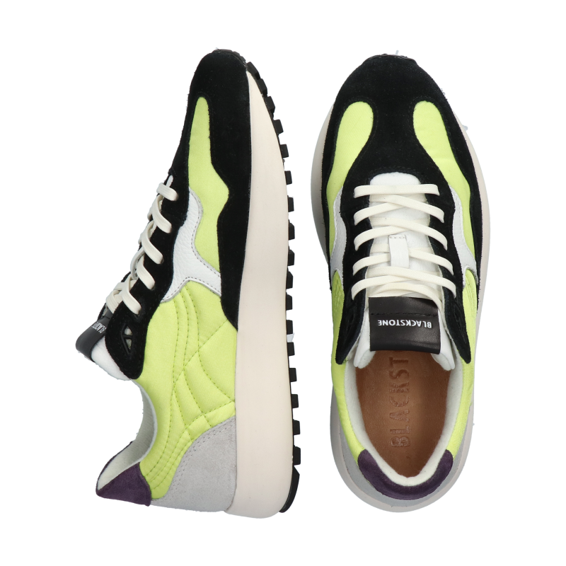 Blackstone NICKY XW61 Sunny lime Runner Sneaker