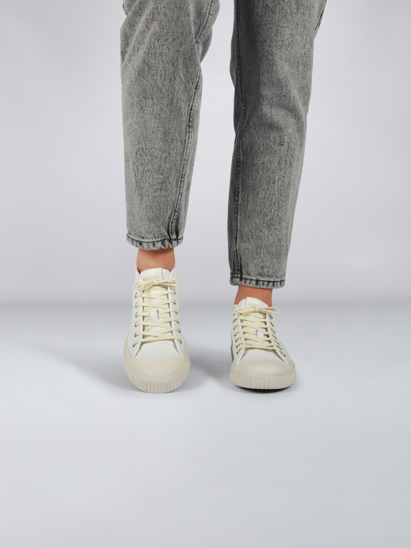 Blackstone ZOEY MID ZL72 White Sneaker (mid)