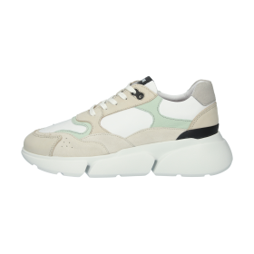 Blackstone VICTORIA XL33 White mint Chunky sneaker