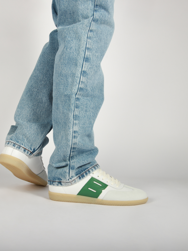 Blackstone LIME WREN DG361 White green Sneaker (low)