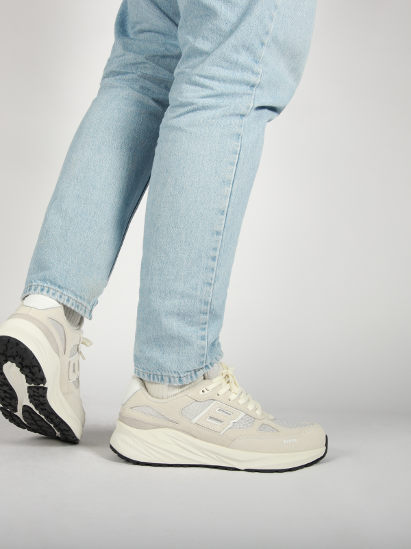 Blackstone FLINT MOSS DG531 Light grey Runner Sneaker