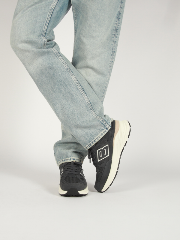 Blackstone FLINT MOSS DG531 Black oyster Runner Sneaker
