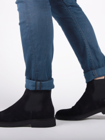 Blackstone OWEN WG81 Navy Chelsea boots
