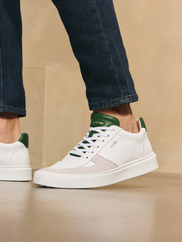 Blackstone CRAG RAGNER DG522 White green Sneaker (low)