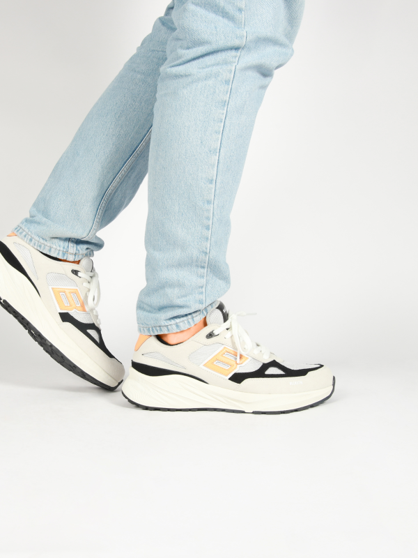 Blackstone FLINT MOSS DG531 Light grey peach Runner Sneaker