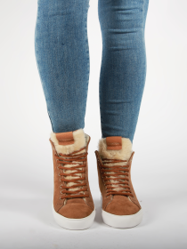 Blackstone AKNA YL55 Rust Sneaker (high)