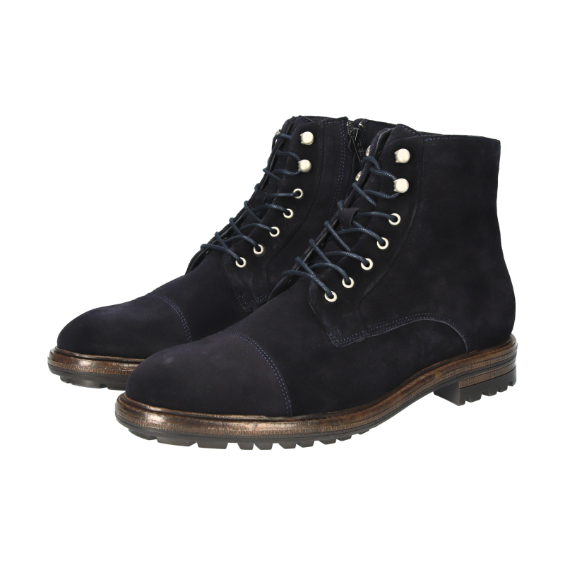 Blackstone LESTER UG20 Navy Lace-ups