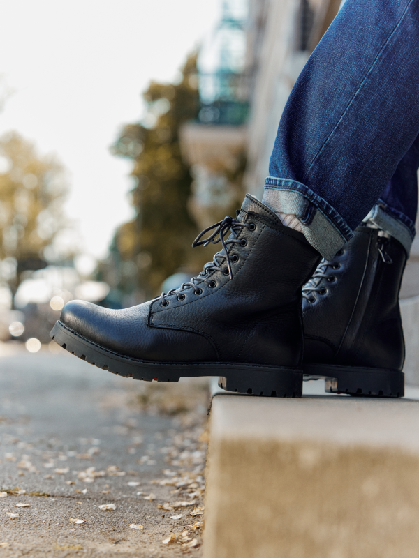 Blackstone LOTTA APLI CL065 Black Boots