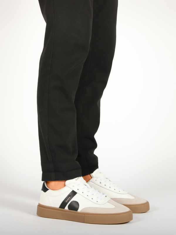Blackstone QUARTZ AUDEN EG554 White black Sneaker (low)