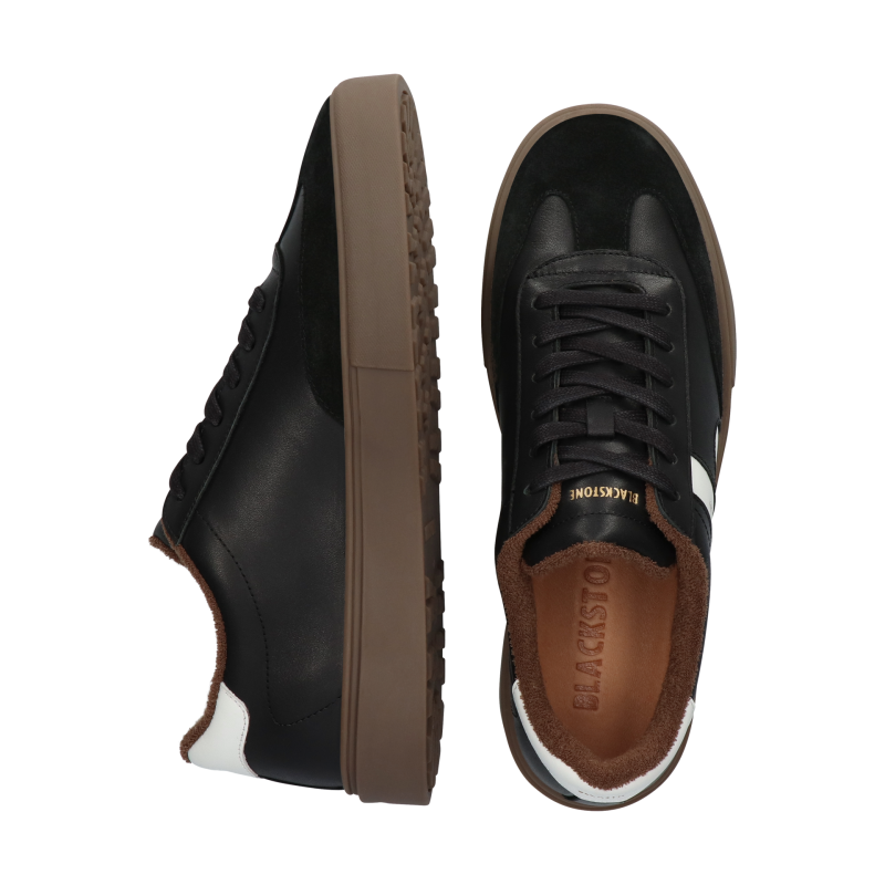 Blackstone QUARTZ AUDEN EG554 Black white Sneaker (low)