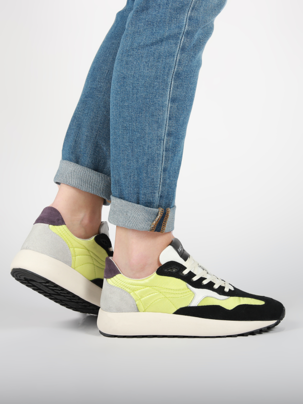 Blackstone NICKY XW61 Sunny lime Runner Sneaker